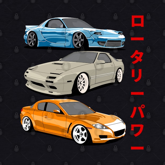 Mazda RX-7/RX-8 Rotary by Rebellion Store